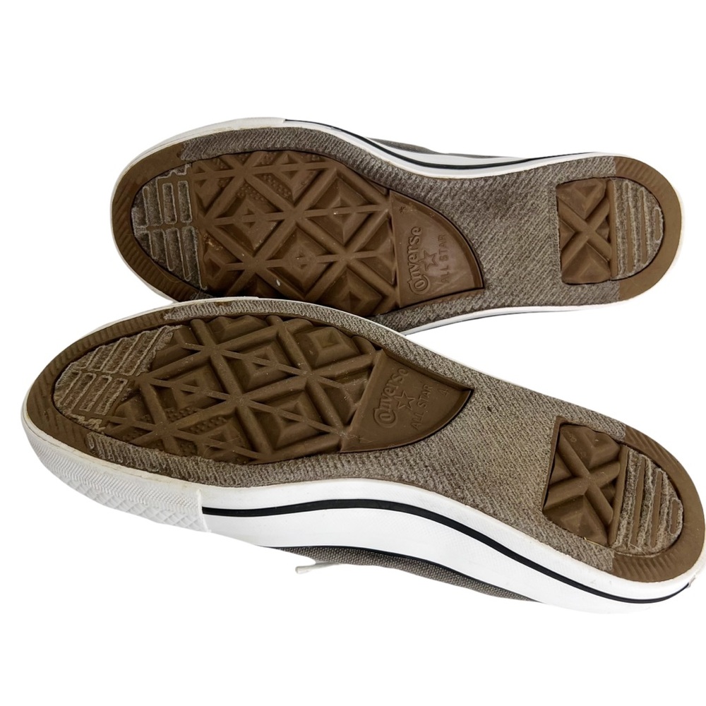 Converse Chuck Taylor Shoreline Canvas Slip On Sneaker | Women's Size 6 | Grey - Picture 7 of 8